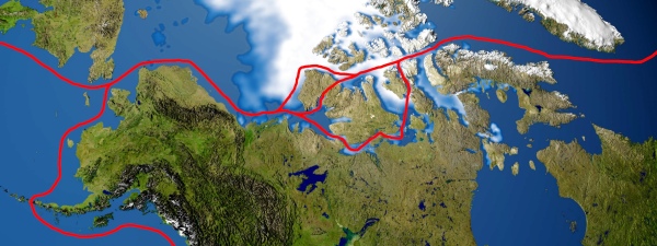 הנתיב הצפון מערבי: אגדה ימית או פוטנציאל מסחרי לא מנוצל? הנתיב הצפון-מערבי הוא נתיב ימי המקשר בין האוקיינוס האטלנטי והאוקיינוס השקט דרך הארכיפלג הקנדי שבצפון קנדה. בשנים שחיפשו אחריו הוא לא היה קיים למעשה, שכן שכבת קרח עבה כיסתה אותו בכל עונות השנה. המציאות הזאת מתחילה להשתנות בימינו. היתרון הפוטנציאלי של המעבר הוא קיומו של נתיב ימי מסחרי המקשר בין אירופה לאסיה וקצר ב-4,000 קילומטרים (או 2,500 מיילים) מהנתיבים הקיימים. בנוסף לכך, הוא עשוי לאפשר גם שינוע מהיר וקצר של נפט המופק באזור אלסקה לאירופה ולמזרח ארה"ב, ולהפוך את שטחי הענק של צפון קנדה, העשירים במחצבים, נגישים וזמינים יותר. לקיצור הנתיב הימי יש כמובן פוטנציאל כלכלי אדיר: הוזלת עלויות הובלה, חיסכון מסיבי באנרגיה ועוד כהנה וכהנה.  ברזולוציה גבוהה יותר, מפרידים המומחים בין המעבר הצפון-מערבי למעבר הצפון-מזרחי. המערבי, שבו אנו דנים, מתואר כמערך של תעלות בארכיפלג הקנדי ממפרץ באפין אל ים בופור ומצרי ברינג במערב, והלאה ליבשת אסיה; ואילו המעבר הצפון-מזרחי הוא הנתיב מאירופה דרך הים הצפוני, צפונית לרוסיה, מאזור איי נוביה זמליה עד מיצר ברינג, הפעם בקצה המזרחי של הנתיב, ועד לאסיה. יש אפילו נתיב "קטבי", במקרה של שינויי אקלים רדיקליים. לאפשרות של פתיחת הנתיב הצפון-מערבי לשיט מסחרי יש תומכים ומתנגדים. אם אכן יוכח שצמצום אזורי הקרח מאפשר הפלגה של אניות באופן שגרתי ובטוח (המצב הזה עדיין לא נראה באופק), רבים סבורים כי ההשלכות הסביבתיות באחד האזורים הרגישים ביותר מבחינה סביבתית לפגעי הטכנולוגיה המודרנית, יהוו פצצה אקולוגית הרסנית. זכר ה"אקסון ולדז", מיכלית הנפט שהתבקעה ליד אלסקה ויצרה את האסון הסביבתי החמור ביותר בהיסטוריה של האזור הארקטי, עדיין טרי.   על מנת להשקיט את ההתלהבות, קבעה בשנת 2009 חברת הסיווג הנורווגית DNV (Det Norske Veritas) כי עשויים לחלוף עשורים עד שהנתיב הצפון-מערבי יהיה פתוח לספנות ולהפלגות מסחריות מעשה שגרה. המחקר השווה את המסע הצפוני הפוטנציאלי למסלול הקיים בין אסיה לאירופה, דרך הסואץ, וקבע שכלכלית השינוי אינו מעשי בעתיד הקרוב. החוקרים השתמשו במודלים של חוקרים הממפים את שינויי האקלים הגלובליים, המראים כי למרות הנסיגה המתמשכת הצפויה בשטחי הקרח, אפילו בשנת 2050 שכבת הקרח בנתיב המדובר תישאר עבה ובלתי עבירה בעונת החורף והאביב. הפתרון האפשרי של חיזוק גוף אניות מכולה, כך שיהפכו למעין שוברות קרח, יהפוך אניות כאלה לפחות יעילות במידה משמעותית באזורי ים אחרים, שעדיין יהוו את רוב המסע, ויהפכו את היתרון לחיסרון. גם אמינות לוח ההפלגות, שהשוק כה מורגל אליה, תסבול בנתיב הזה. מה שעשוי לשנות את ההערכות הללו ולהקדים את ההיתכנות הכלכלית של מסע בנתיב הקרח, הוא עלויות הדלק המאמירות או שינויים טכנולוגיים אחרים שכרגע אינם נראים באופק.   
